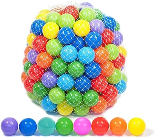 Multicolours Soft plastic balls